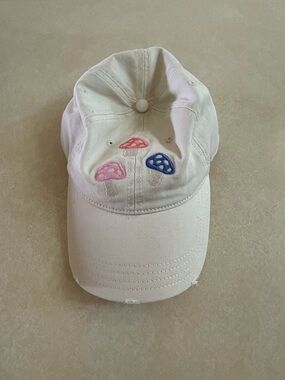 Aerie Mushroom Embroidered Dad Hat OS